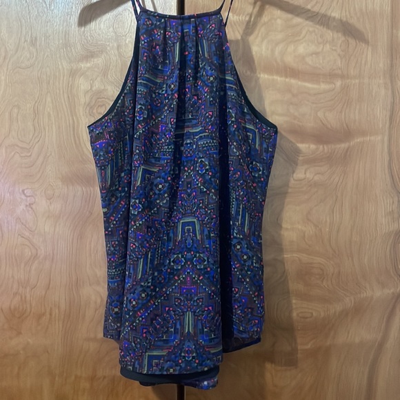 Sanctuary Pattern Halter Racerback Tank - Picture 4 of 4